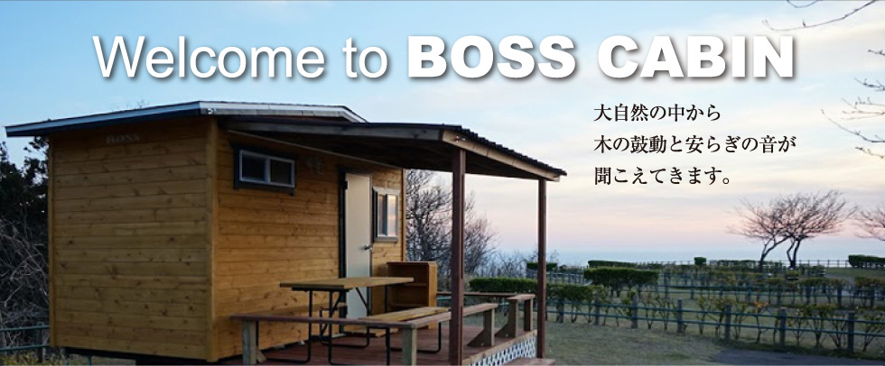 Welcome to BOSS CABIN